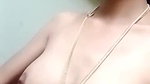 South Indian wife removing bra and showing sexy boobs