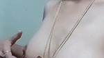 South Indian wife removing bra and showing sexy boobs