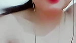 Cute babe hot expression smile while Video call pvt 121