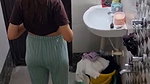 Neighbor girl boobs show before bathing