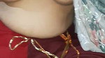 Bengali MILF boobs show to lover before sex