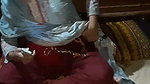Bengali MILF boobs show to lover before sex