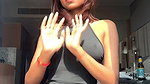 RITU STRIP HER PANTIES AND SEXY IN BODYCON DRESS