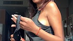 RITU STRIP HER PANTIES AND SEXY IN BODYCON DRESS