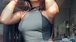 RITU STRIP HER PANTIES AND SEXY IN BODYCON DRESS