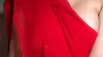 Indian girl looking hot in saree stripping and fully nude
