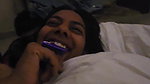 After Sex Desi Nude Busty Girlfriend & Boyfriend Talk in Hotel