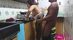 Bihari hot saree wali bhabhi fucking with her devar in kitchen room