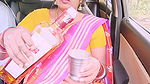 Desi saree maid car outdoor sex. Telugu dirty talks.