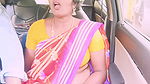 Desi saree maid car outdoor sex. Telugu dirty talks.