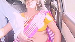 Desi saree maid car outdoor sex. Telugu dirty talks.