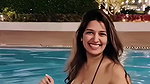 BUSTY MELONS MODEL BABE MOUTHWATERING FIGURE SEXY IN POOL