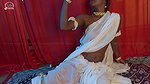Horny rusha hot cleavage show sensual photoshoot