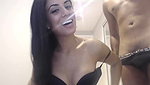 Indian hot model jay jenna showing her blowjob skills