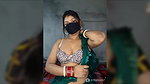 Desi Indian wife in saree showing her boobs