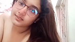 Cute girlfriend showing her boobs and pussy
