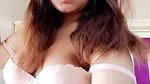 Cute girlfriend showing her boobs and pussy