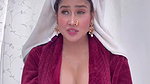 NAUGHTY HOTTIE SOFIA ANSARI SEDUCTIVE OPEN DEEP CLEAVAGE EXPOSE