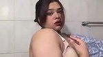 Bigboob GF Show in Bathroom