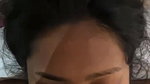 Huge facial cum upon mouth watery blowjob by wife