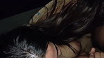 Hot girl in blanket gives blowjob to her boyfriend