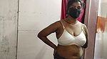 cute saree bhabhi gets naughty with her devar for rough and hard anal sex after ice massage on her back in Hindi Your jyoti