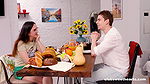 Club Sweethearts with Mia Murkovski & Sia Florance in Pussy stuffing for Thanksgiving