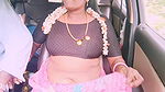 Bhabi deceives her husband while spending private time on long drives with her brother-in-law.. Car sex Telugu dirty talks.