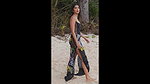 Pooja hegde dusky skin erotic deep cleavage tighs show hottest UHD vertical Video.