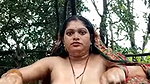 Chandini Outdoor Bath cam Show with Face