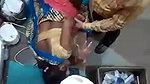 Doctor fingering to patient