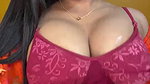 Big boobs Red queen showing boobs and Pussy fingering