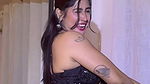 BUSTY HOTTIE SOFIA ANSARI MESMERIZING SEXY IN BLACK SAREE