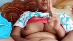 Indian village bhabi big tits out from dress and fingering on vc