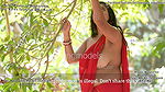 Roohi Open Boobs Outdoor Uncut