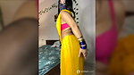 Horny Bhabhi spreading her legs showing pussy