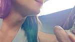 Desi shemale mona babe blowjob in car with punjabi munda2