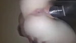 Cuckold hubby sucks snowball at gloryhole 9_23b62eab