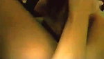 Cuckold in Chastity Strap-On Fucking until She Cums_810832fd