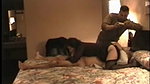 Cuckold Licks and Eats BBC Cum While Wife Laura Davis Takes It Anally_f012cf5f