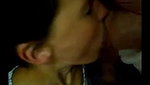The cuckolds sperm drips all over the bitch greedy mouthwho loves to fuck with her insane blowjob_075c3d9d