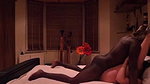 The husband shared his wife with a friend. Threesome. MFM. Cuckold. Full scene_17053e0f