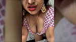 DESI BHABHI IN SAREE seducing pressing boobs 22