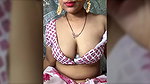 DESI BHABHI IN SAREE seducing pressing boobs 22