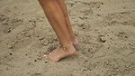 Love Her Feet with Candee Licious in Beach Fun