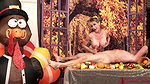 Sofie Marie XXX with Thanksgiving Feast in Thanksgiving Feast