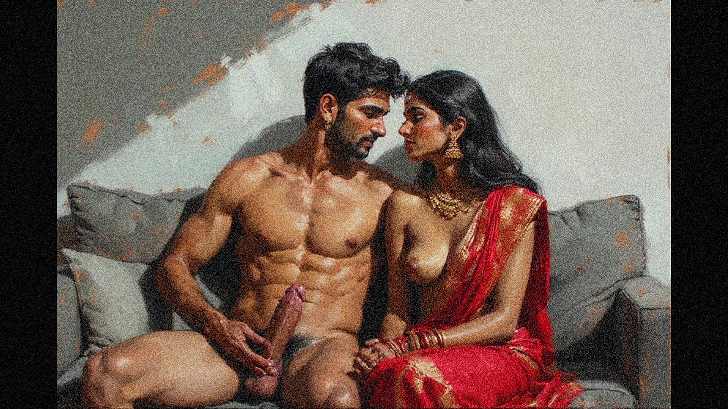 Beautiful slim indian girl sex in office with a handsome man