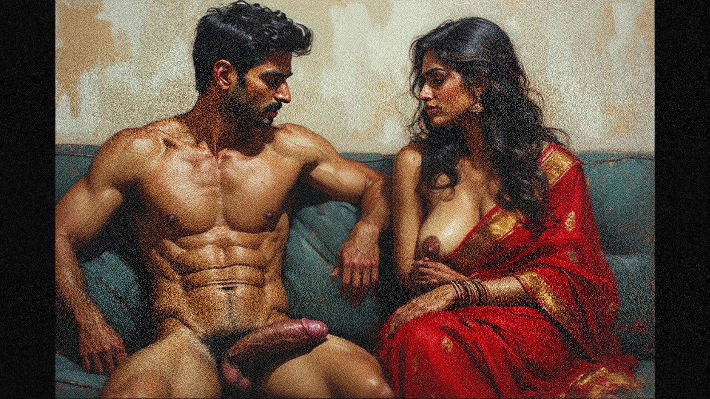 Beautiful slim indian girl sex in office with a handsome man