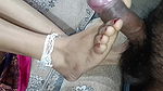 Desi footjob by hot bhabhi