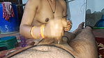 Indian Desi Wife gives oily fast handjob